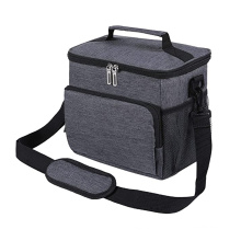 Adult Luxury Lunch bag Grey Solid Color Adult Sling lunch bag cooler loncheras bolsas loncheras